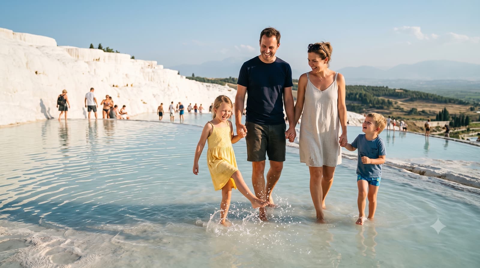 Ailece Pamukkale Gezisi Nasıl Planlanır? Çocuklu Aileler İçin En İyi Aktivite ve Güvenlik İpuçları