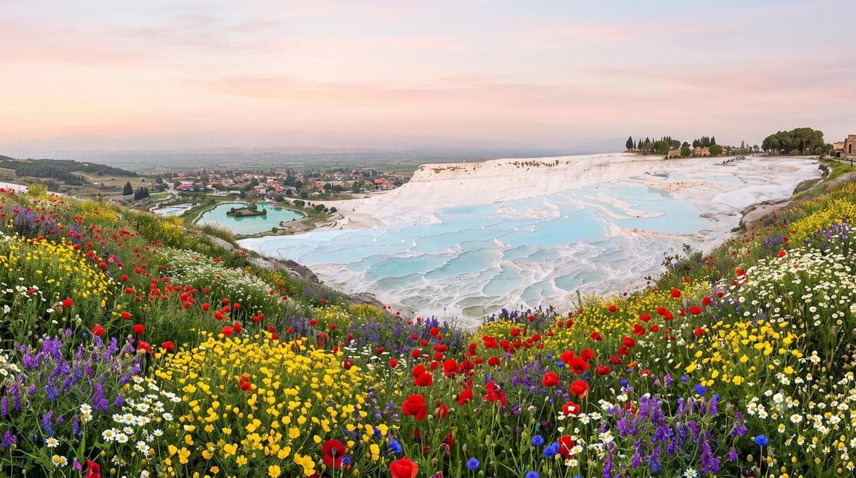 Pamukkale'ye Ne Zaman Gidilir? Mevsimsel Sıcaklıklar, Fotoğraf Saatleri ve En İyi Zaman Kılavuzu